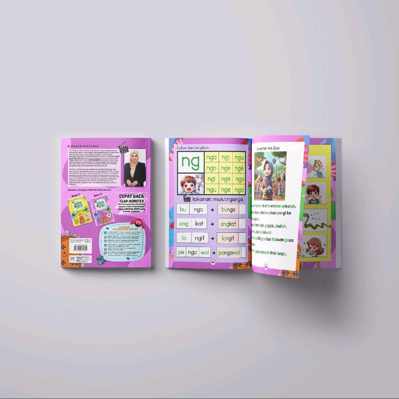 Set Cepat Baca Read Monster - Teknik Lakon & Bunyi