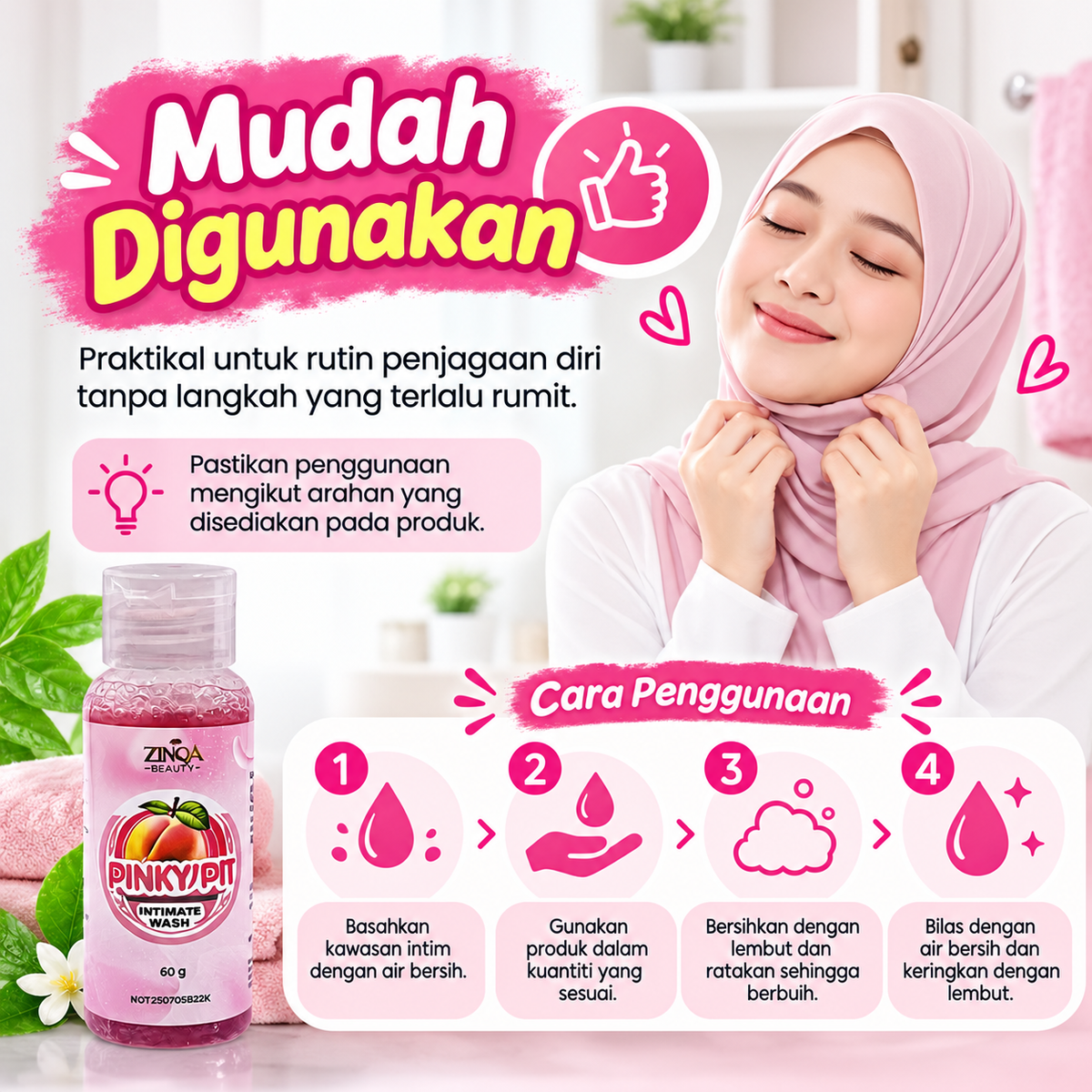PENCUCI WANITA PINKYWASH
