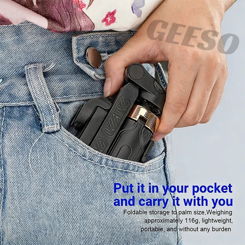 EESO 3 IN 1 Bluetooth Phone Grip Selfie Stick Tripod