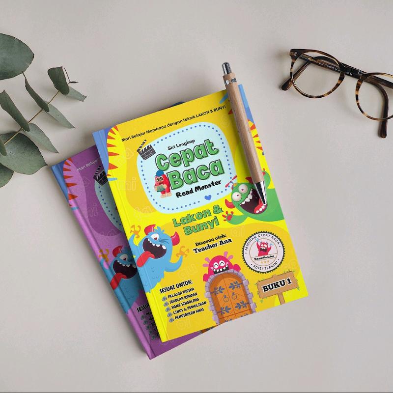 Set Cepat Baca Read Monster - Teknik Lakon & Bunyi