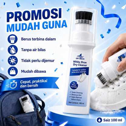 GW SHARK WHITE SHOE DRY CLEANER