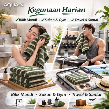 AQUA-X Tuala Mandi Cotton Fiber