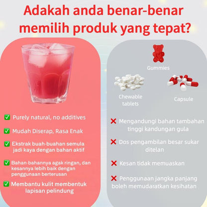 7LUME WHITE TOMATO BEAUTY DRINK [LULUS KKM]