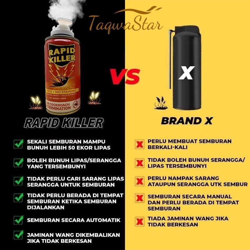 UBAT LIPAS KERETA RAPID KILLER