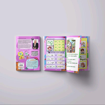 Set Cepat Baca Read Monster - Teknik Lakon & Bunyi