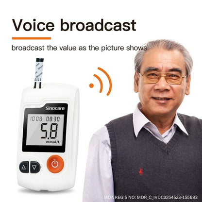 SINOCARE GA-3 BLOOD GLUCOSE METER