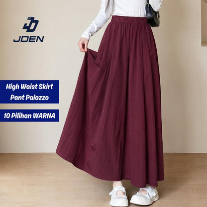JDEN HIGH WAIST LONG SKIRT