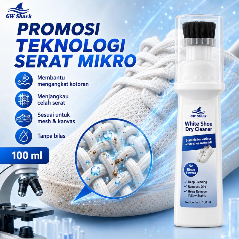 GW SHARK WHITE SHOE DRY CLEANER