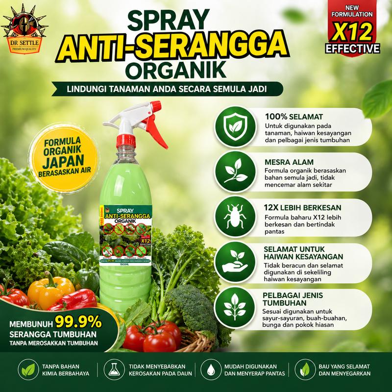 MR ORGANIK SPRAY SERANGGA TANAMAN