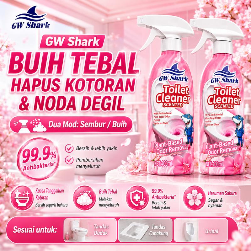 GW SHARK PENCUCI TANDAS