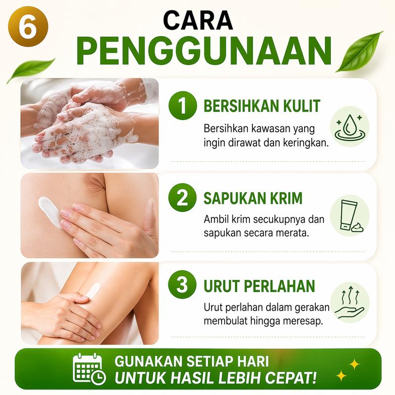 JAYSUING SNOW BLEACH FACE & BODY CREAM [LULUS KKM]