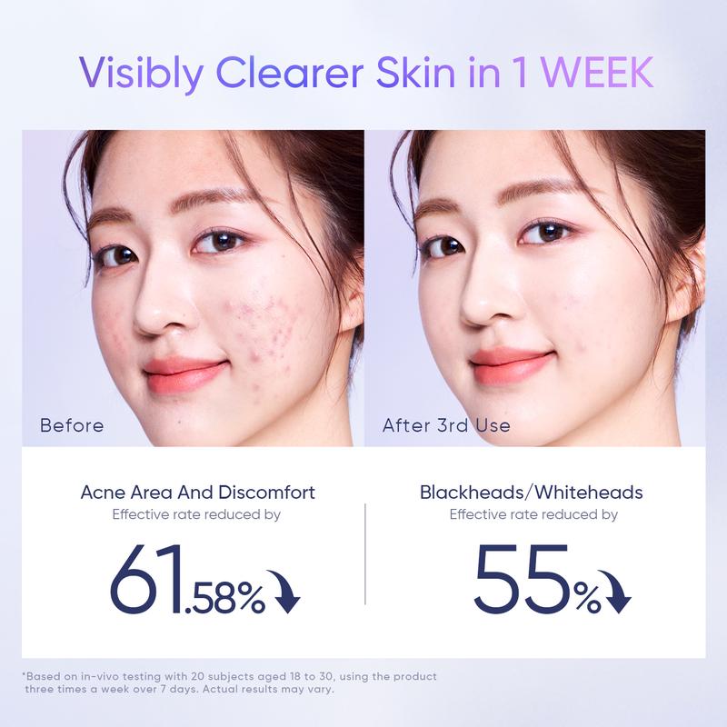SKINTIFIC 2-IN-1  GLOW MASK & TONER PADS