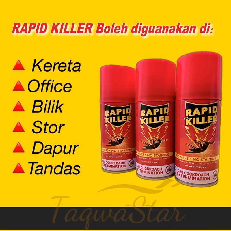 UBAT LIPAS KERETA RAPID KILLER