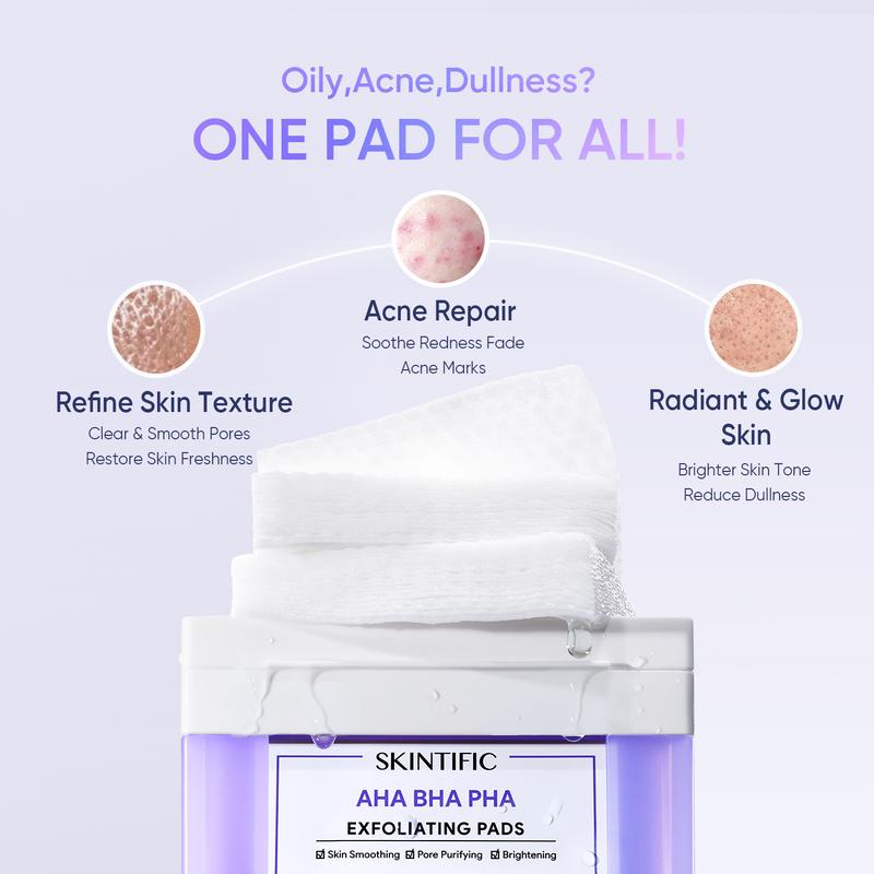 SKINTIFIC 2-IN-1  GLOW MASK & TONER PADS