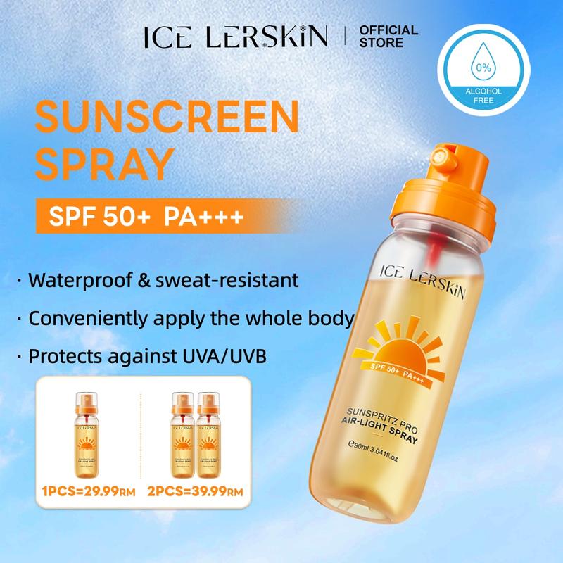 ICELERSKIN LIGHT SUNSCREEN MIST SPF50+