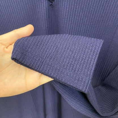 VELORA™ Pleated V-Neck Blouse