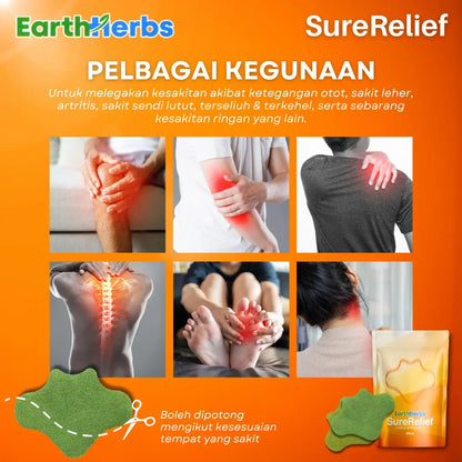 EarthHerbs SureRelief Knee Patch