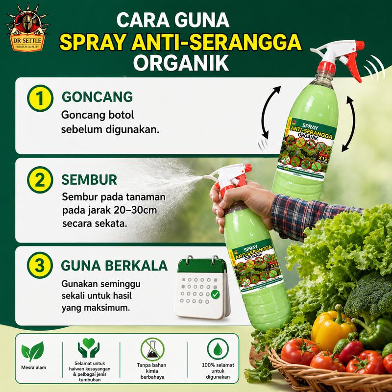 MR ORGANIK SPRAY SERANGGA TANAMAN