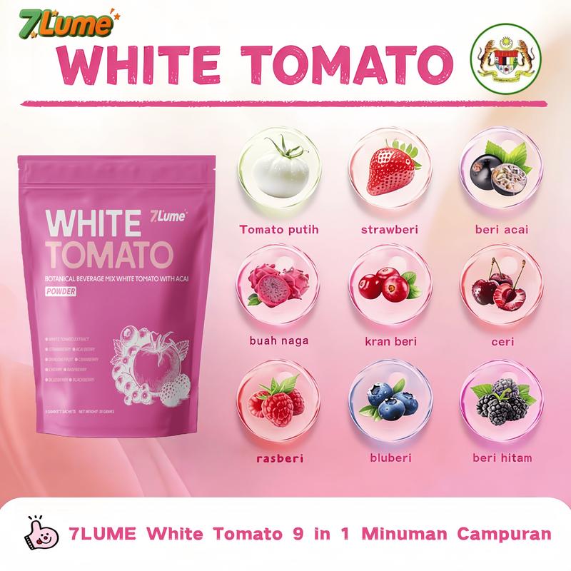7LUME WHITE TOMATO BEAUTY DRINK [LULUS KKM]