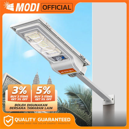 ULTRA BRIGHT SOLAR STREET LIGHT