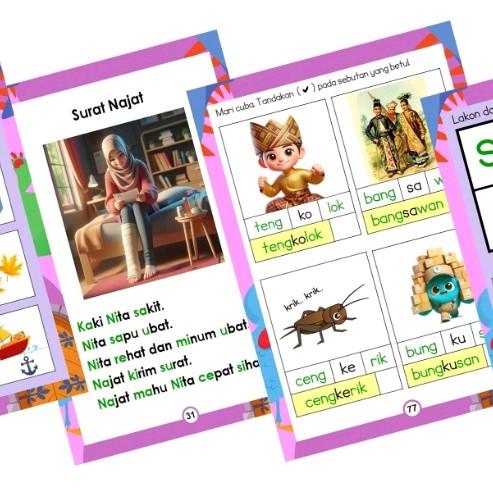 Set Cepat Baca Read Monster - Teknik Lakon & Bunyi