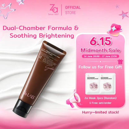 ZA LAB 2-IN-1 HAIR REMOVAL & BRIGHTENING CREAM