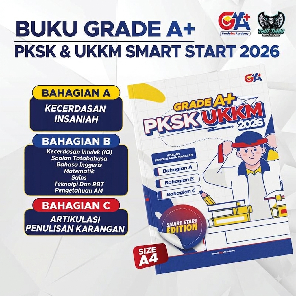 BUKU PKSK | [2026 TERKINI] GRADE A+ PKSK & UKKM 2026