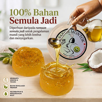 SABUN MONTOK HERBA SEMULAJADI 100% – HALAL