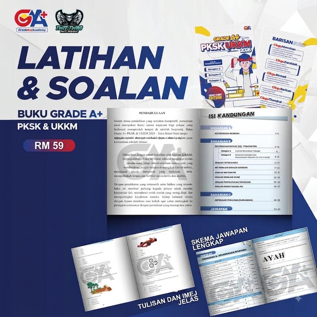 BUKU PKSK | [2026 TERKINI] GRADE A+ PKSK & UKKM 2026