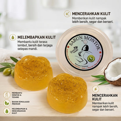 SABUN MONTOK HERBA SEMULAJADI 100% – HALAL