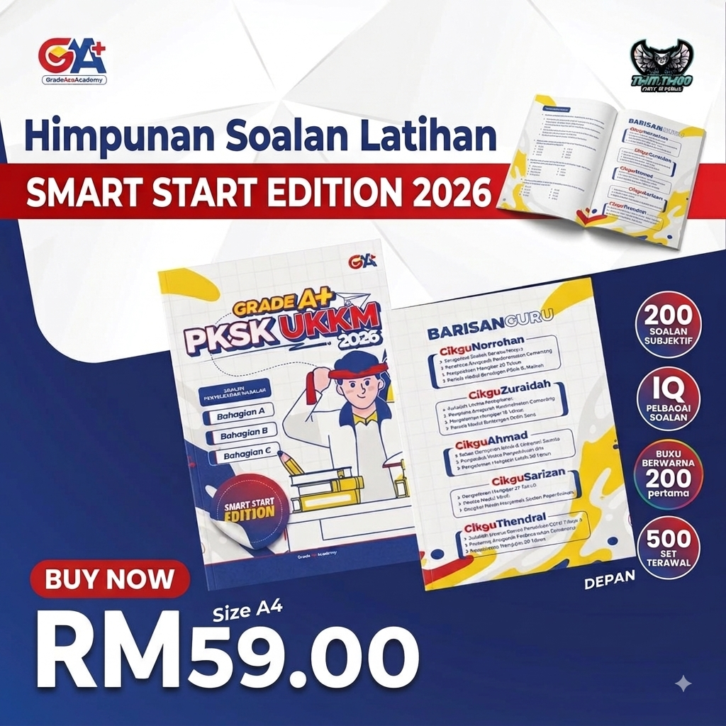 BUKU PKSK | [2026 TERKINI] GRADE A+ PKSK & UKKM 2026