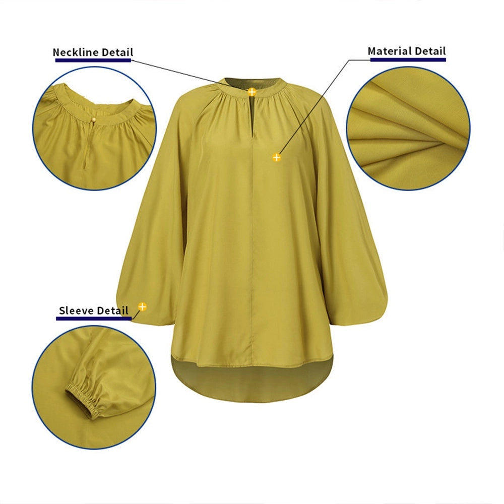 Brenda Solid Korea Blouse