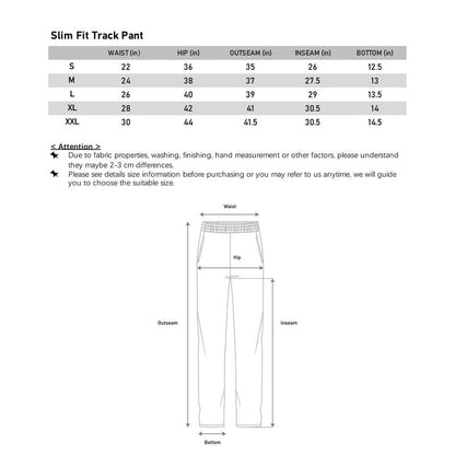 ELGINI E16028 SLIM FIT TRACK PANTS
