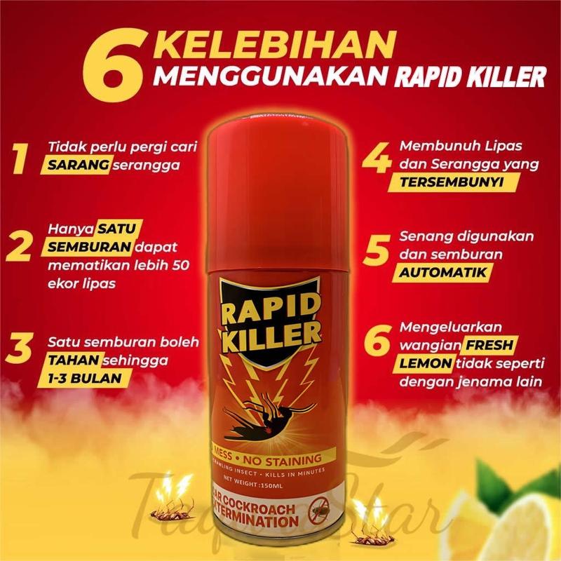 UBAT LIPAS KERETA RAPID KILLER