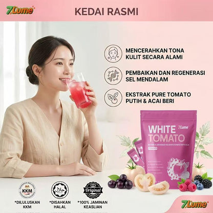 7LUME WHITE TOMATO BEAUTY DRINK [LULUS KKM]