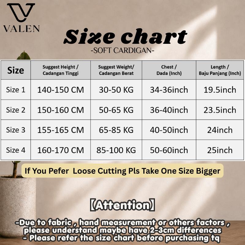 VALEN CARDIGAN WANITA KOREAN STYLE
