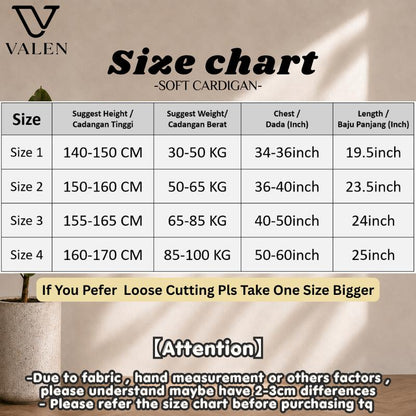 VALEN CARDIGAN WANITA KOREAN STYLE