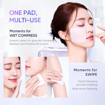 SKINTIFIC 2-IN-1  GLOW MASK & TONER PADS