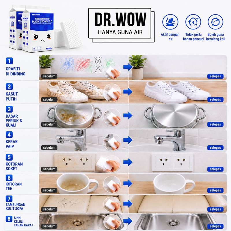 DR. WOW SUPERASER MAGIC SPONGE