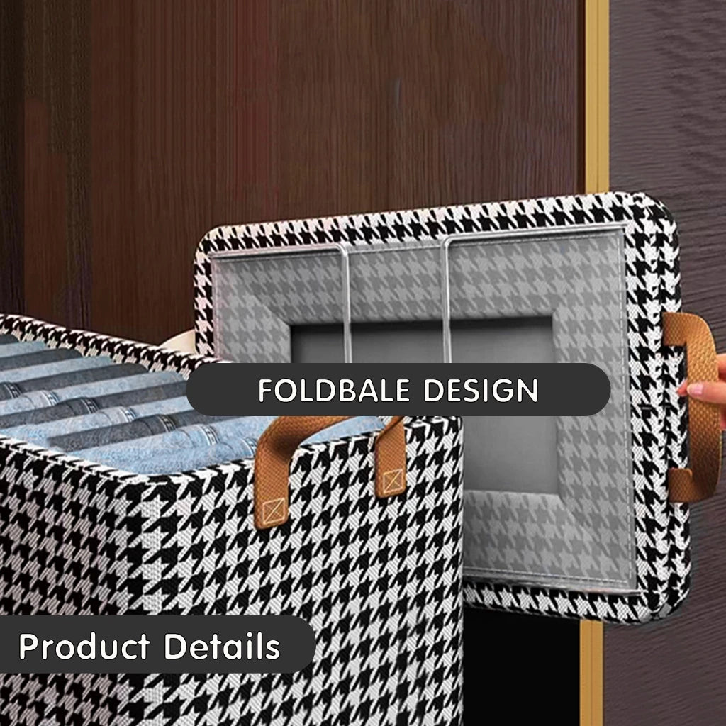 DR.STORAGE FOLDABLE CLOTHES STORAGE BOX