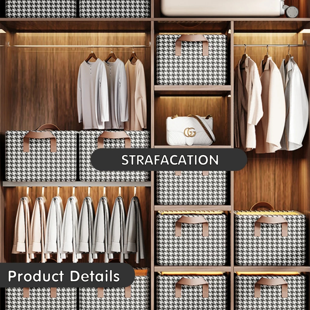 DR.STORAGE FOLDABLE CLOTHES STORAGE BOX