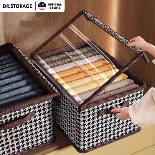 DR.STORAGE FOLDABLE CLOTHES STORAGE BOX