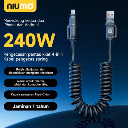 NIUMO KABEL PENGECAS 4-IN-1