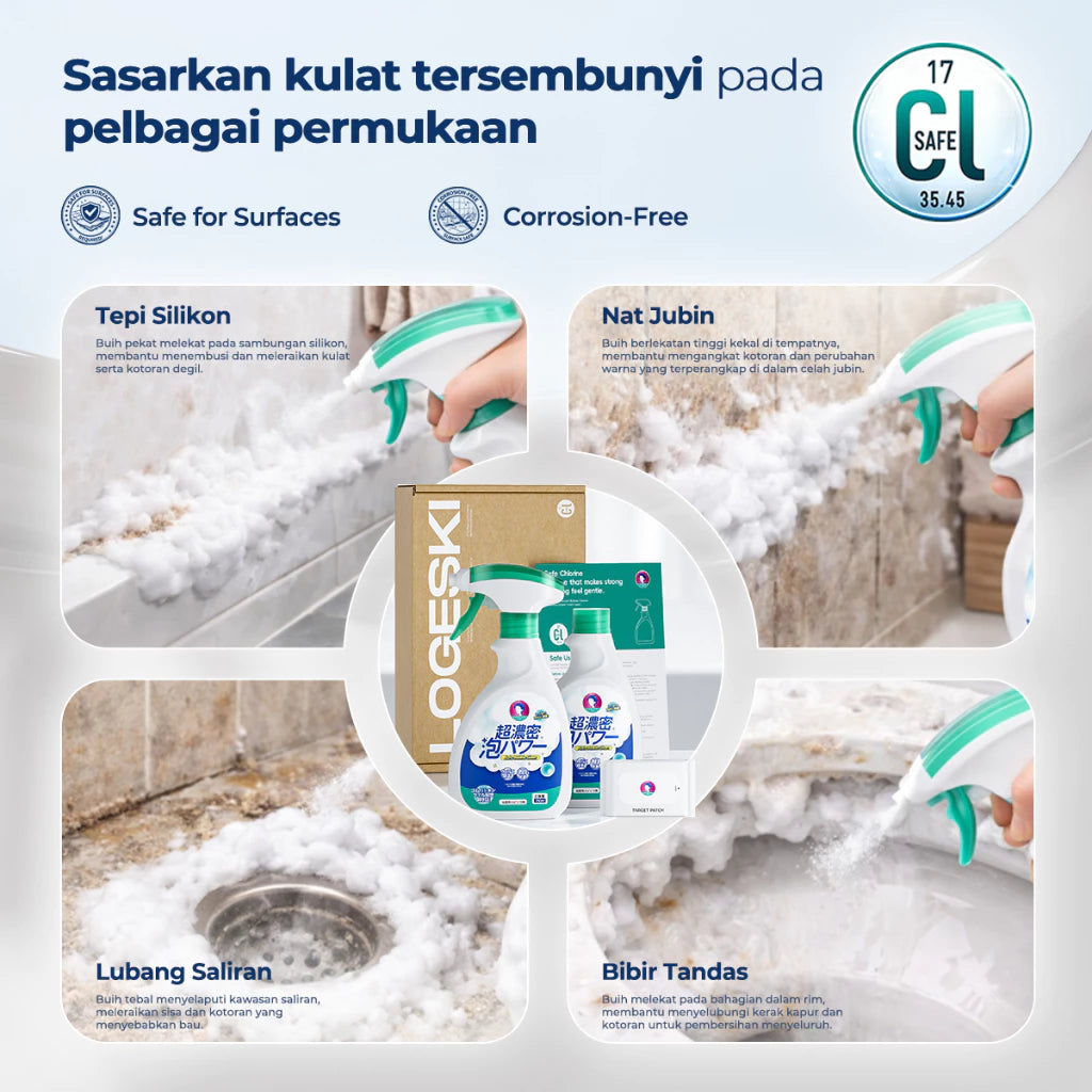 LOGESKI SPRAY CLEANER BILIK AIR