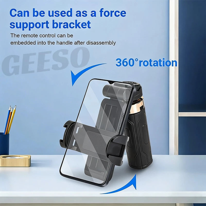 EESO 3 IN 1 Bluetooth Phone Grip Selfie Stick Tripod