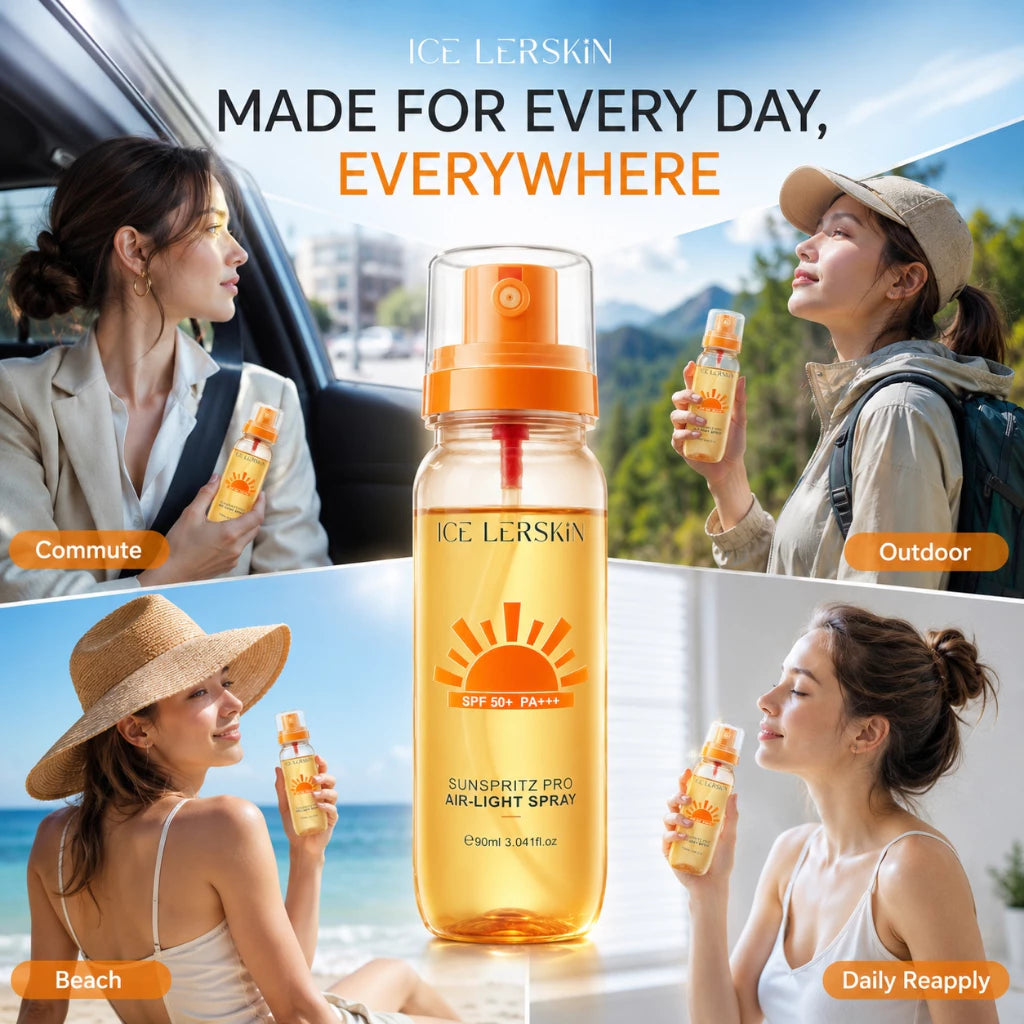 ICELERSKIN LIGHT SUNSCREEN MIST SPF50+