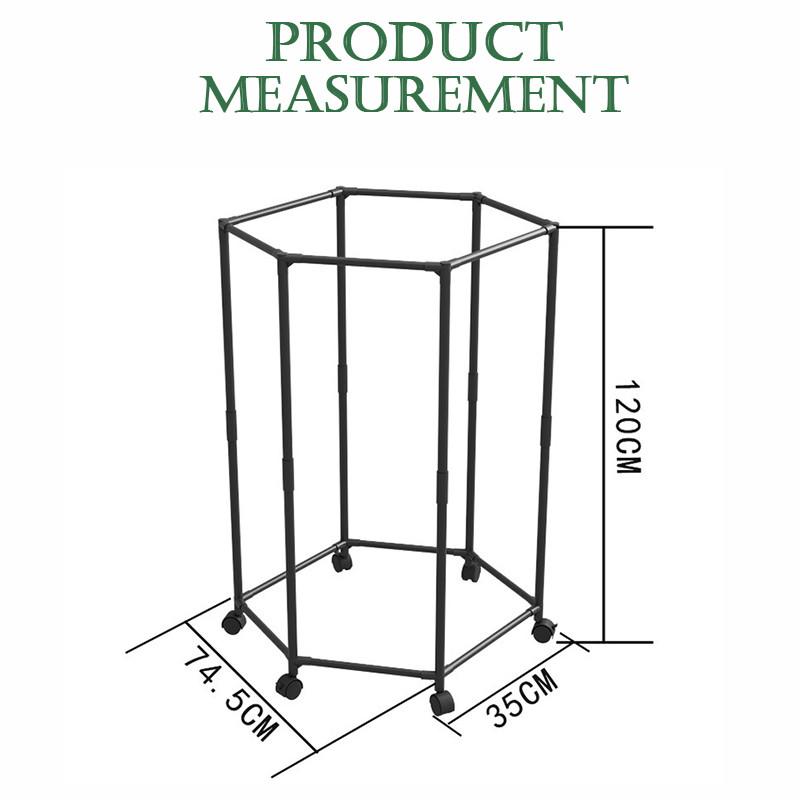 RAK PENGERING PAKAIAN HEXAGONAL