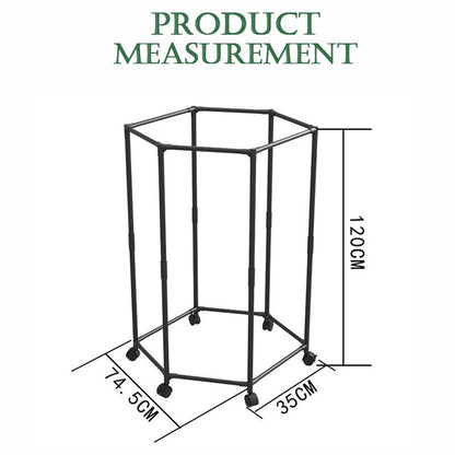 RAK PENGERING PAKAIAN HEXAGONAL