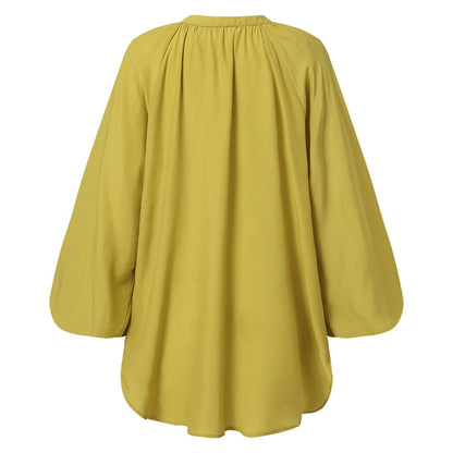 Brenda Solid Korea Blouse
