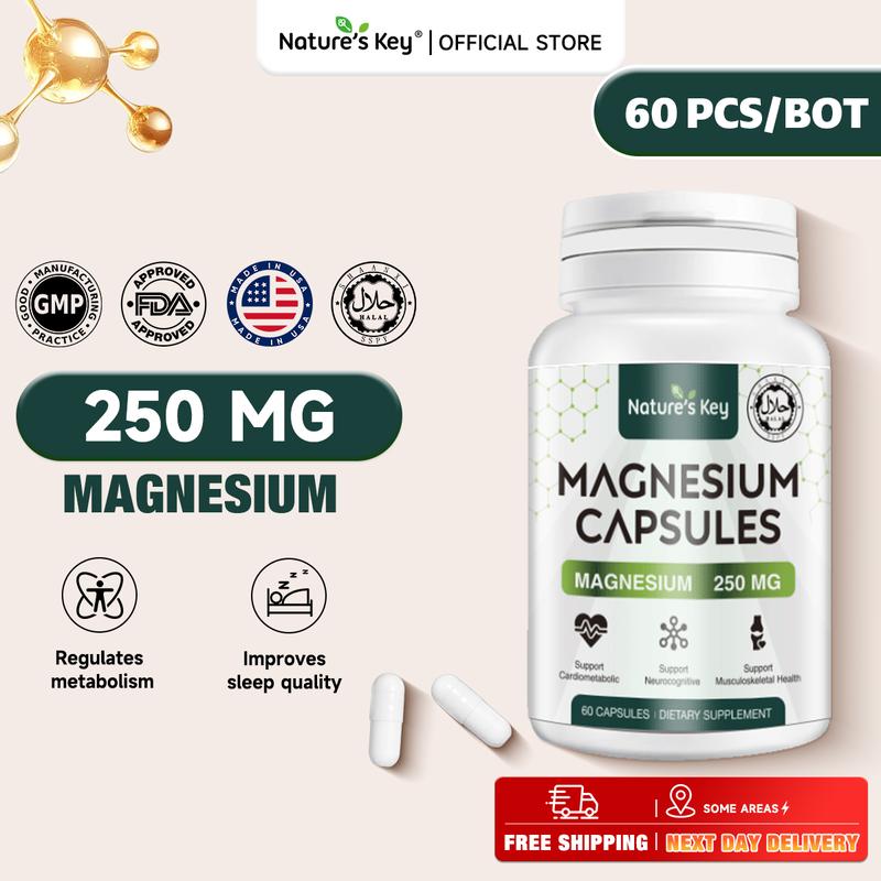 NATURE'S KEY MAGNESIUM GLYCINATE 250MG